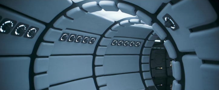Solo-A-Star-Wars-Story faucon millenium interieur tout propre