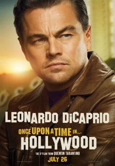 Once Upon a Time… in Hollywood Affiche promo de leonardo dicaprio