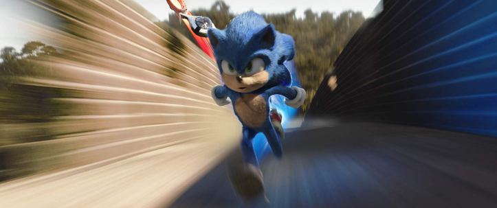 Sonic-2020-hérisson-bleu-courant-très-vite-en-étant-poursuivi-par-un-avion